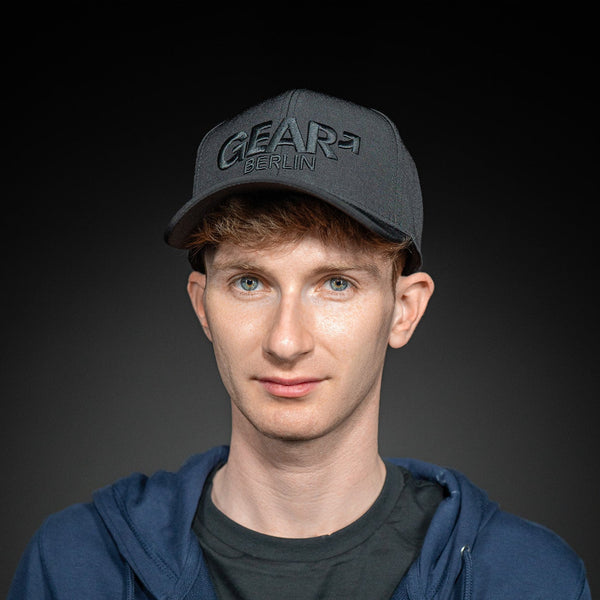 GEAR CRUISE CAP CURVED BLK/BLK SNAP