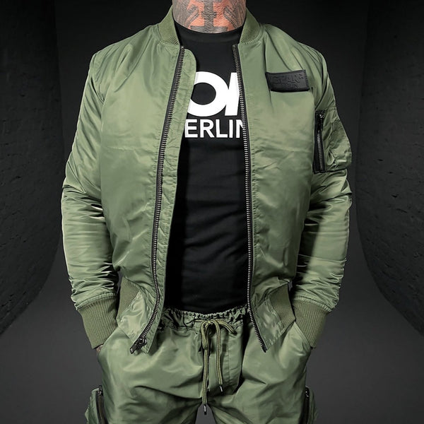 FLIGHT JACKET HACKNEY GREEN