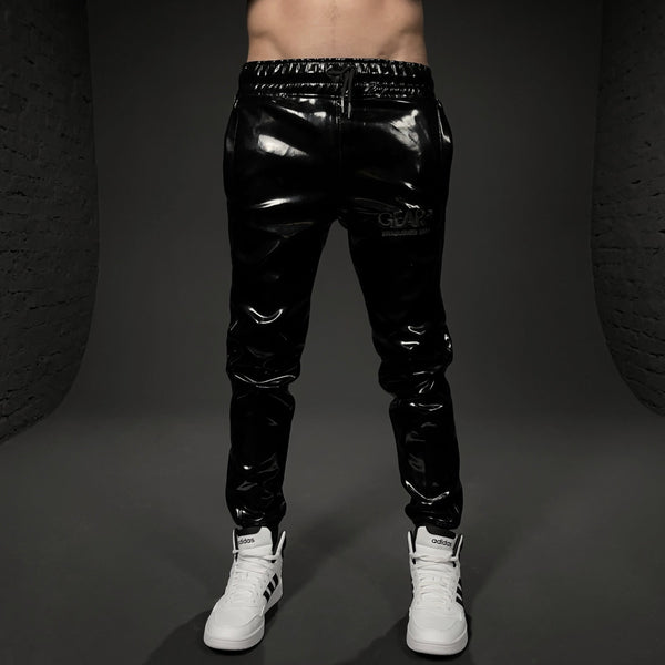 PVC PLAYER TRACK PANT BLK/BLK