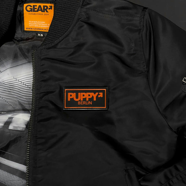 RUBBER PATCH PUPPY ORANGE