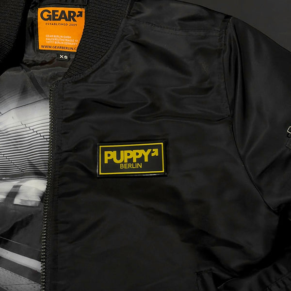 RUBBER PATCH PUPPY YELLOW