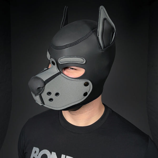 MR-S NEOPRENE K-9 HOOD GRAY