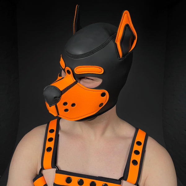 MR-S NEOPRENE REN K-9 HOOD ORN