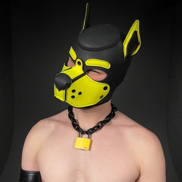 MR-S NEOPRENE K-9 HOOD YELLOW