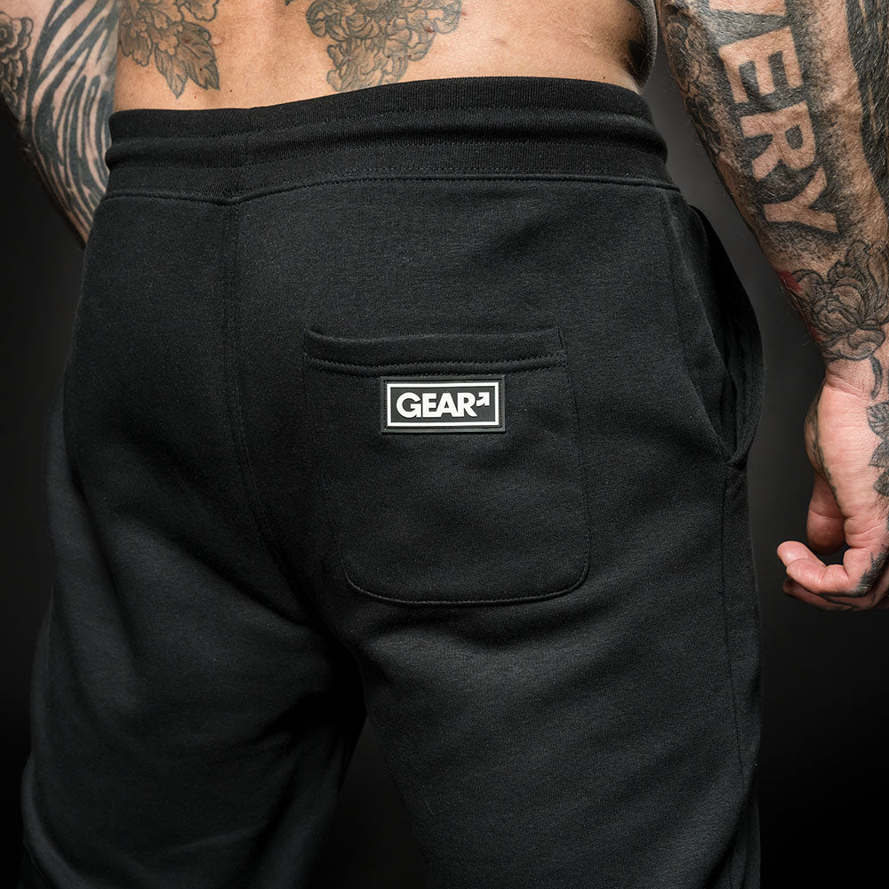
            
                Load image into Gallery viewer, LEADER TRACK PANT BLACK WHT
            
        
