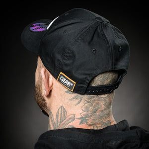 
            
                Load image into Gallery viewer, CREW CURVED CAP - BLK/WHT
            
        